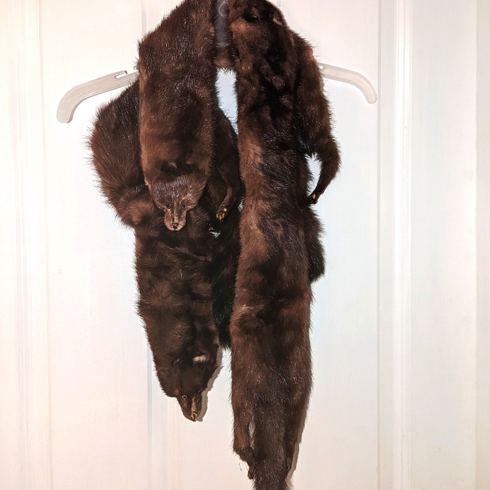 Authentic Vintage Mink Stolé